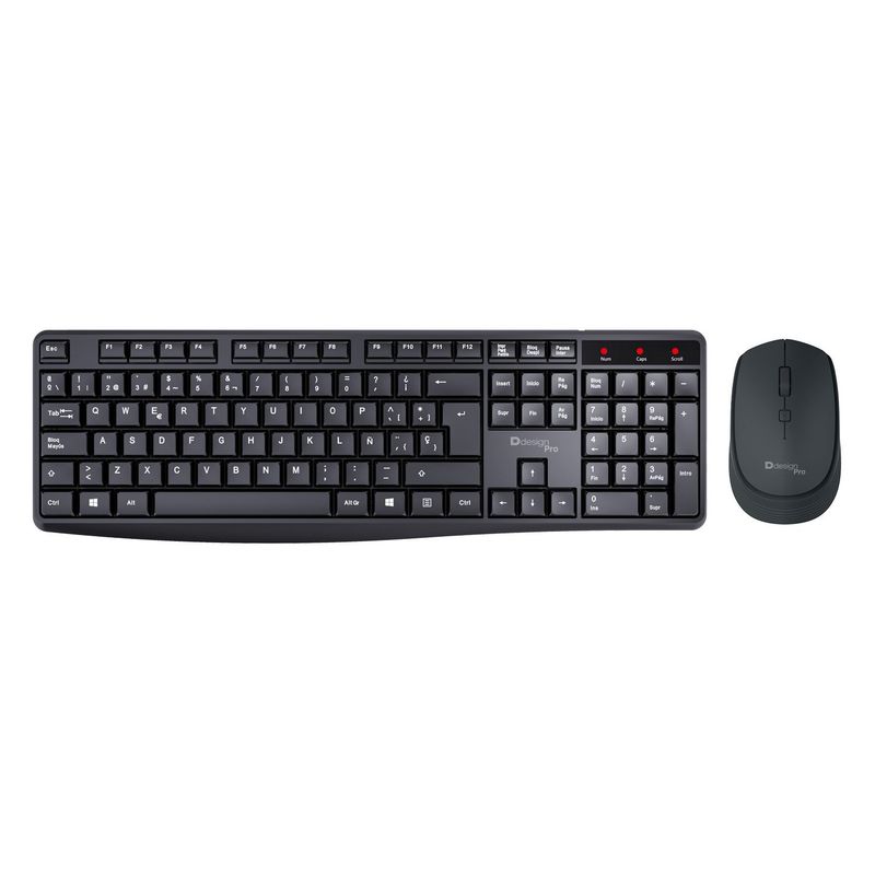DDESIGN - Combo Teclado + Mouse Inalambrico Ddesing