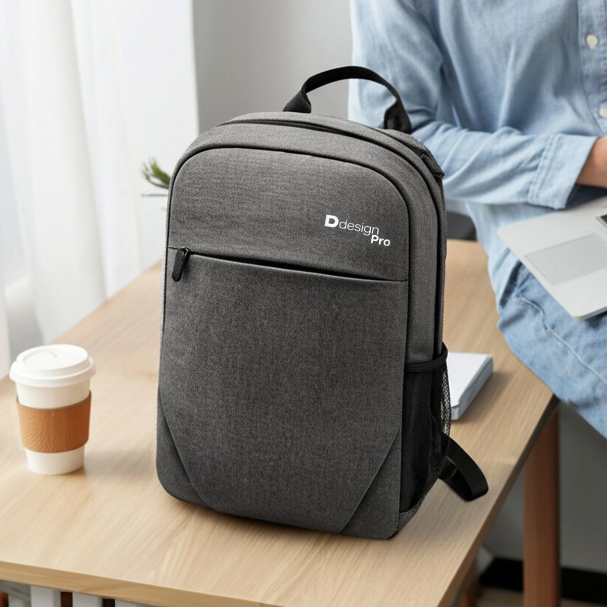 DDESIGN - Mochila Notebook Ejecutiva Ddesign 15 Pulgadas Unisex Gris