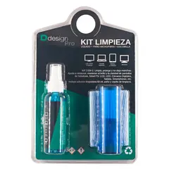DDESIGN - Kit De Limpieza 3 En 1 Para Pantallas