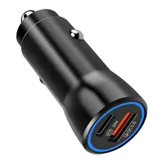 DDESIGN - Cargador De Auto Carga Rápida 20W + Qc18W