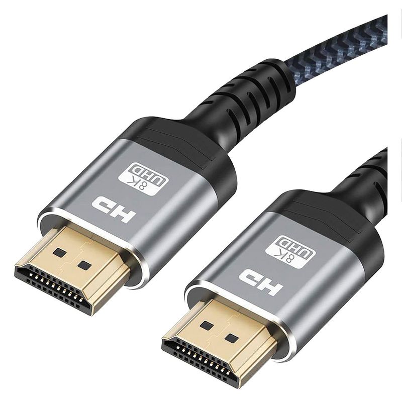DDESIGN - Cable HDMI Ddesign 8K UHD 1.8 Metros Gris