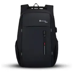 DDESIGN - Mochila Deportiva Para Notebook 15 Pulgadas Unisex Negra
