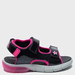 BARBIE - Sandalia Niña con Luces (24 a 33) Negro