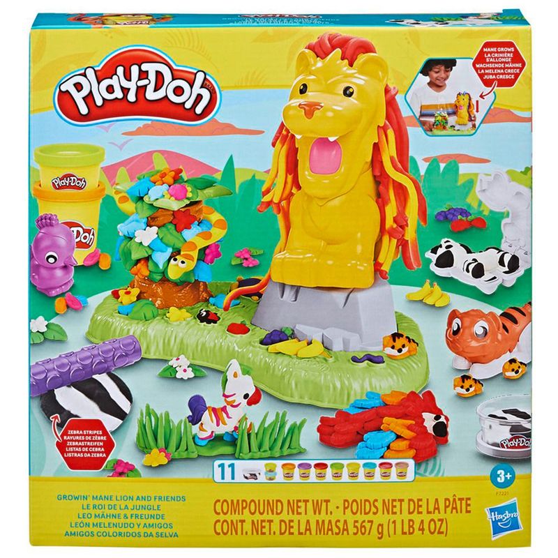 PLAY DOH - Masas y Plastilinas León Melenudo y Amigos Play Doh