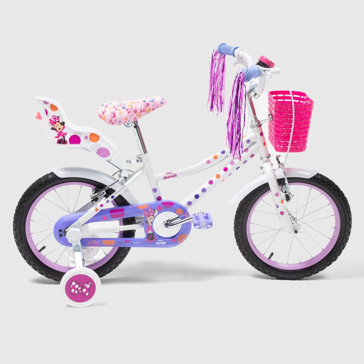 DISNEY - Bicicleta Infantil Minnie Aro 16 Disney