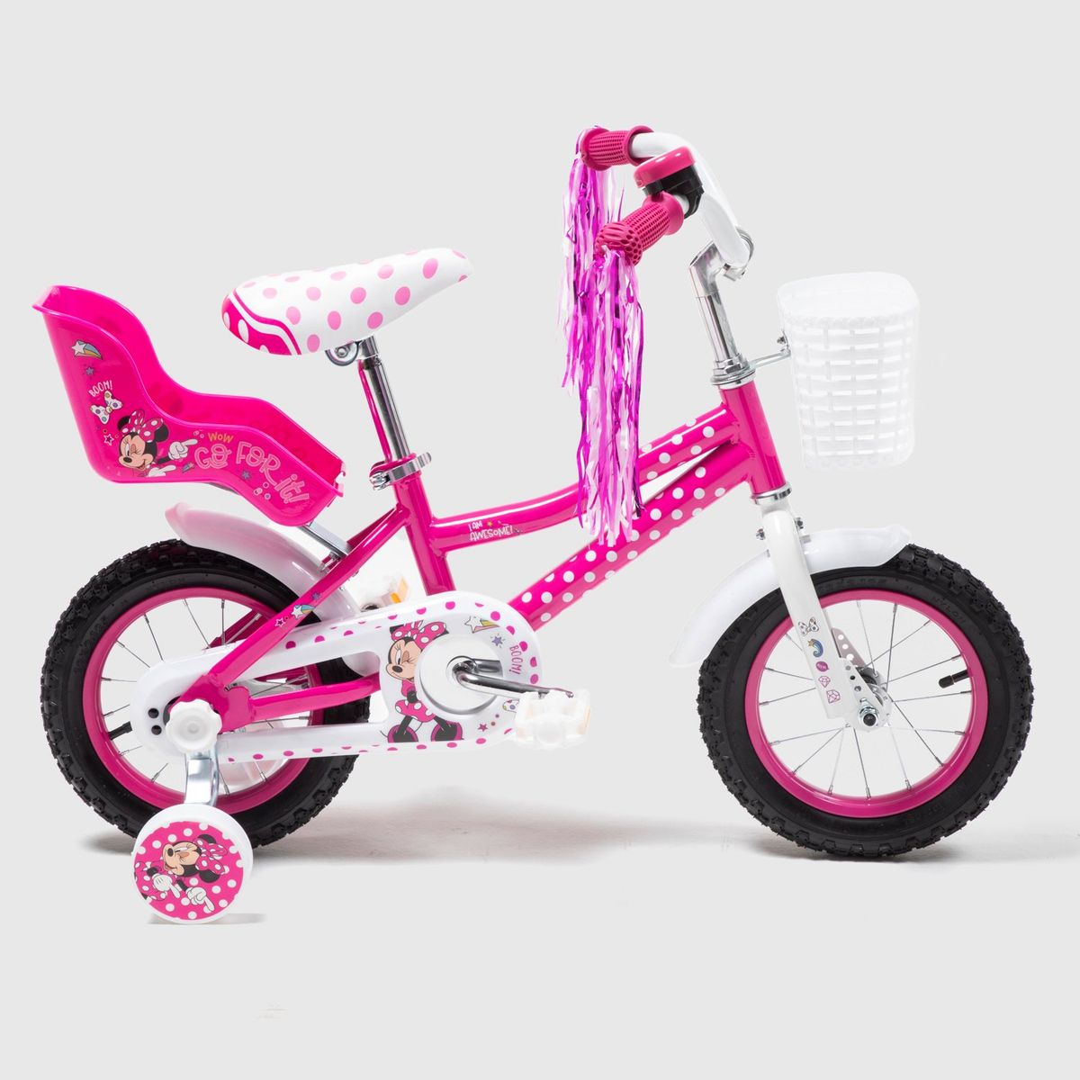 DISNEY - Bicicleta Infantil Minnie Aro 12 Disney