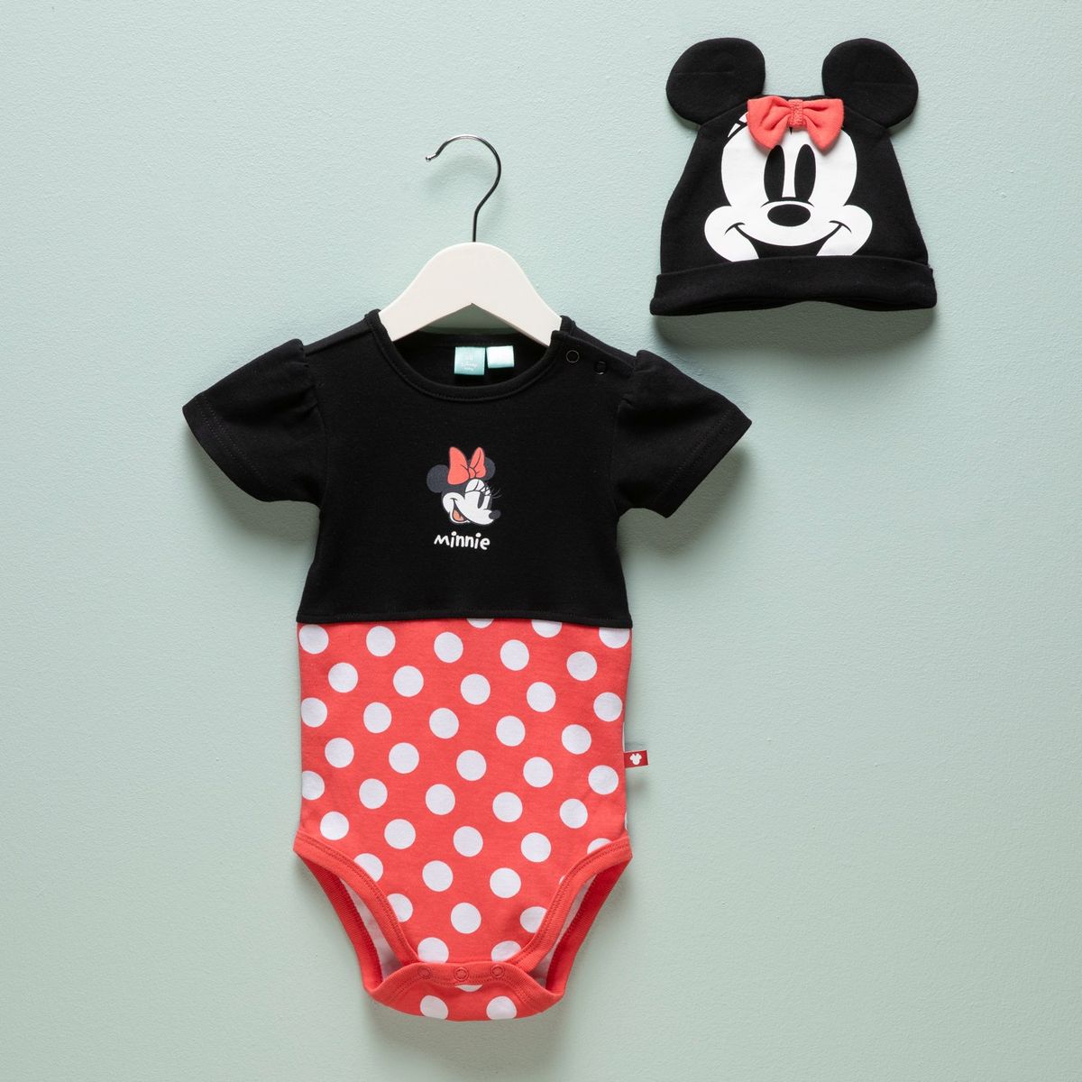 MINNIE - Body Más Gorro Bebé Niña Minnie