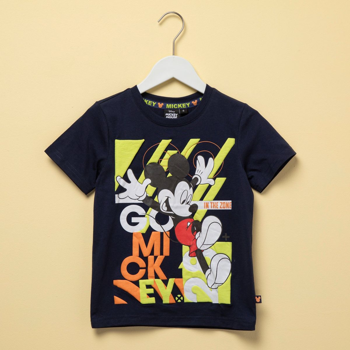 STD CHARACTERS - Polera Niño Estampado Mickey Mouse y Amigos