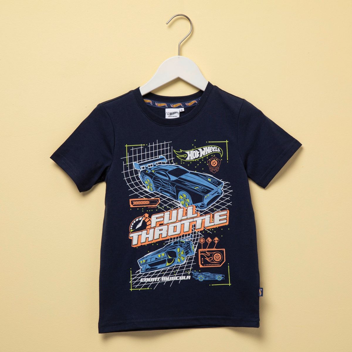 HOT WHEELS - Polera Hot Wheels para Niño