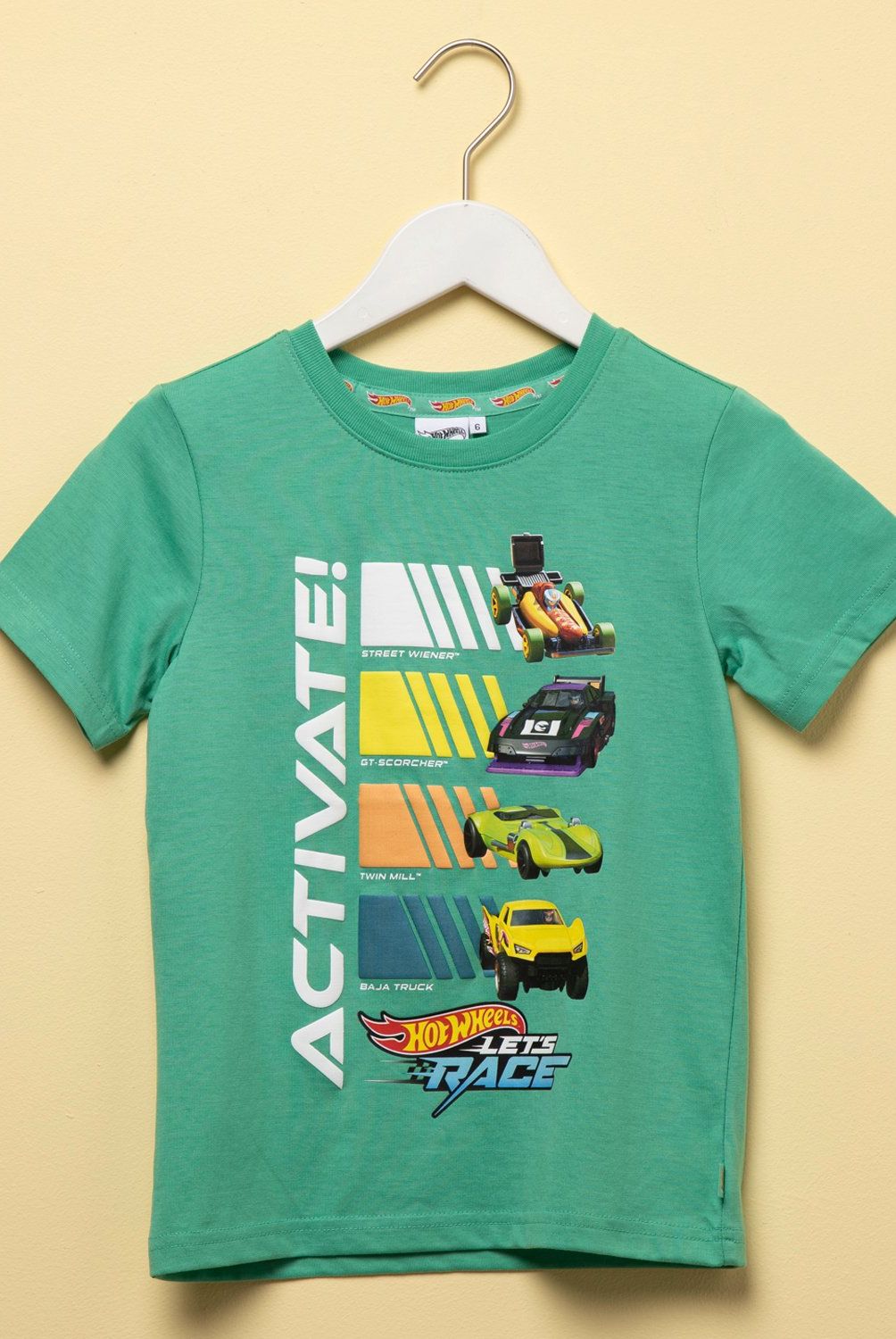 HOT WHEELS - Polera Hot Wheels para Niño