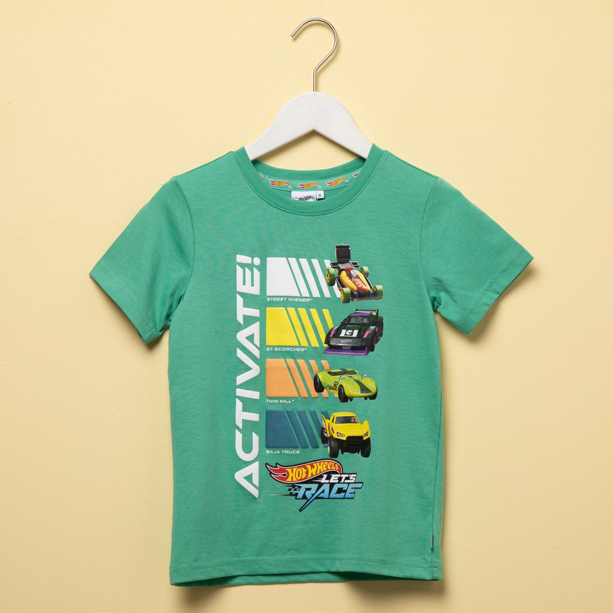 HOT WHEELS - Polera Hot Wheels para Niño