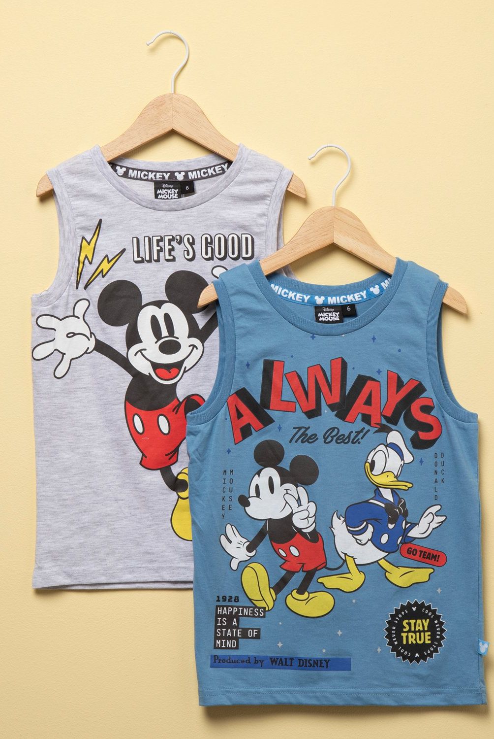 STD CHARACTERS - Pack 2 Poleras Niño Algodón Std Characters