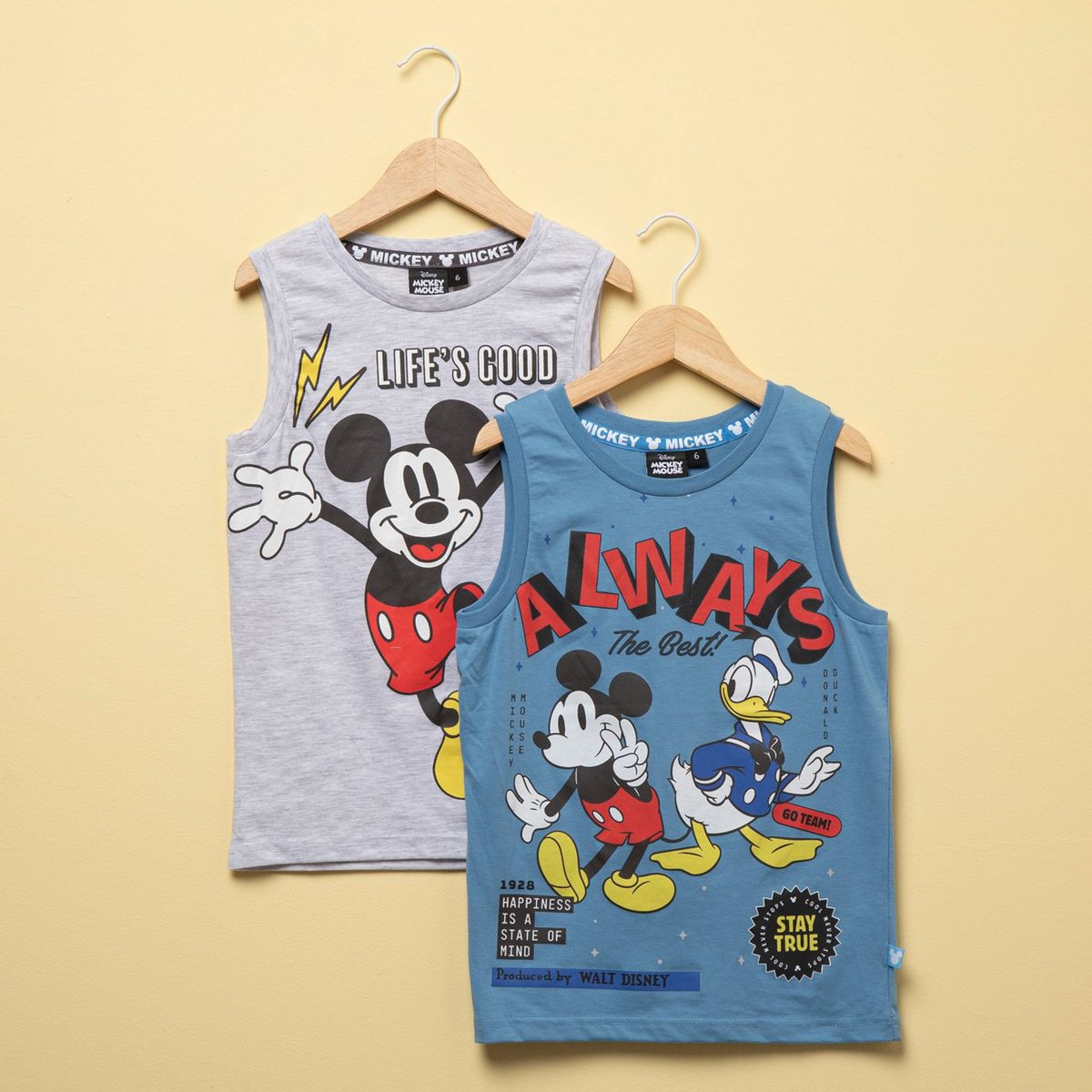 STD CHARACTERS - Pack 2 Poleras Niño Algodón Std Characters