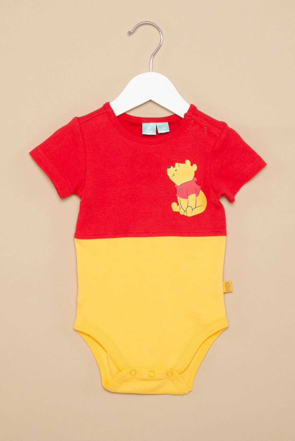 WINNIE THE POOH - Body Más Gorro Bebé Niño Winnie The Pooh