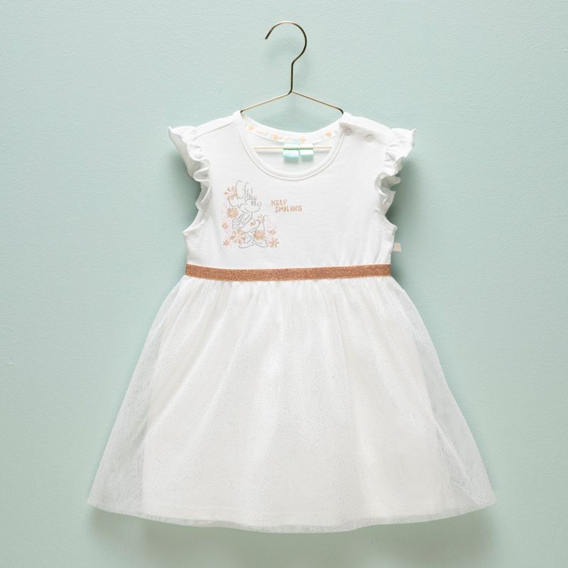 MINNIE - Vestido Bebé Niña Algodón Minnie