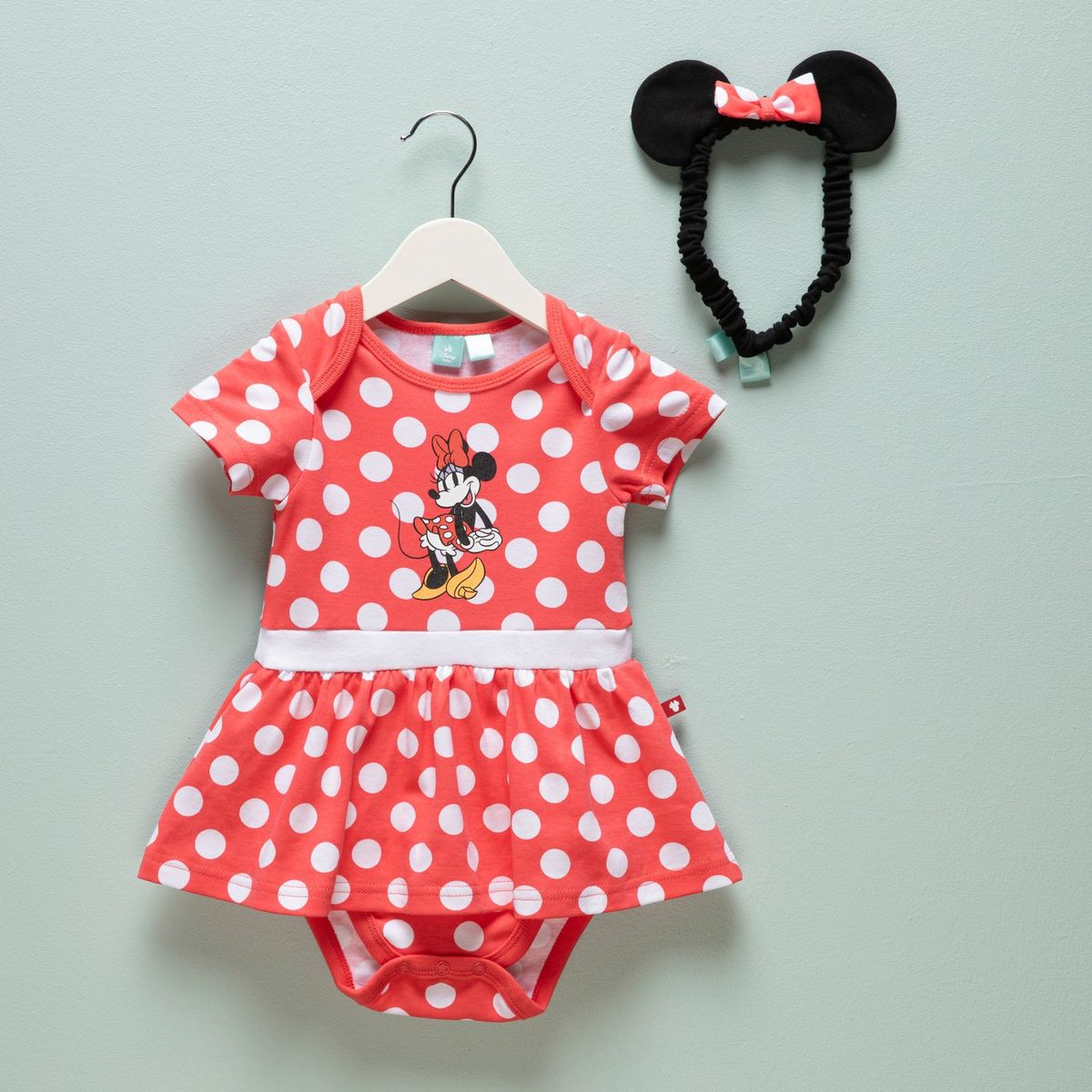 MINNIE - Body Más Cintillo Bebé Niña Minnie