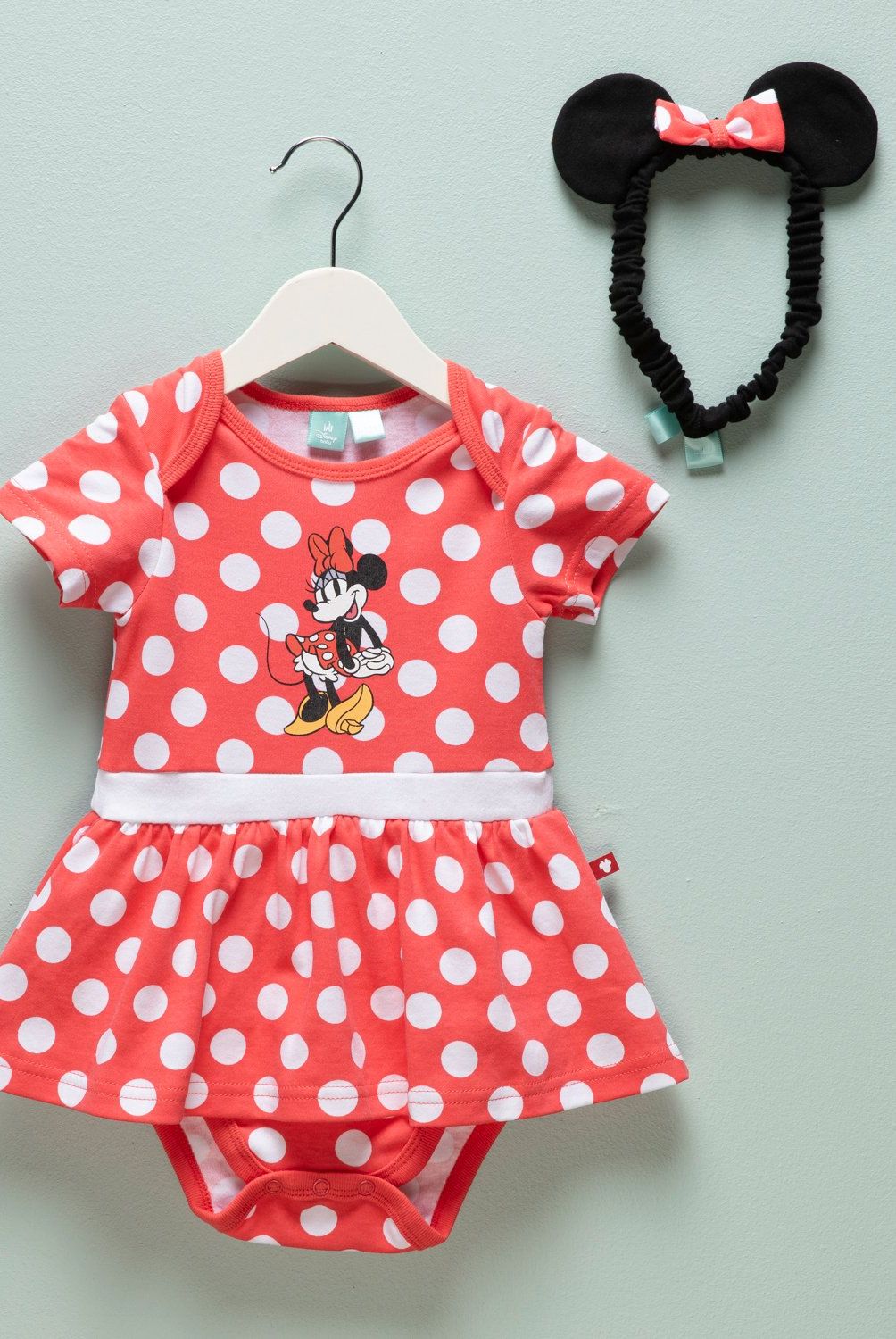 MINNIE - Body Más Cintillo Bebé Niña Minnie