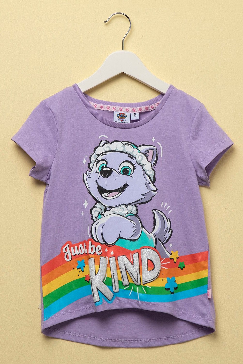 PAW PATROL - Polera Niña Paw Patrol Algodón Just be Kind