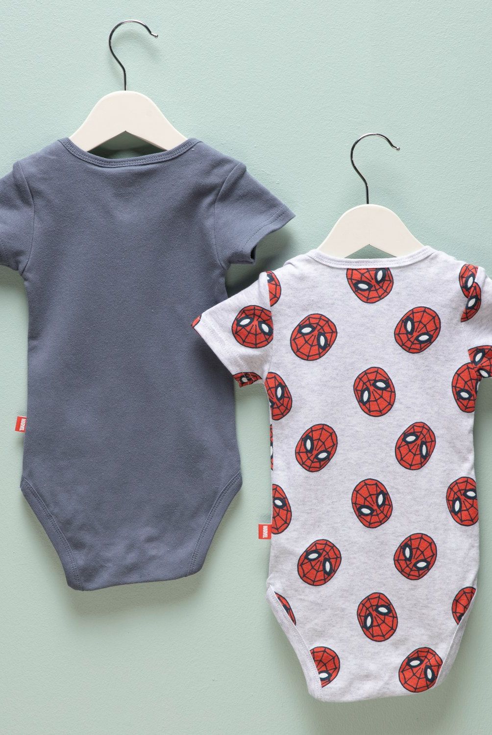 MARVEL - Body Bebé Niño Algodón  Spider Man Marvel