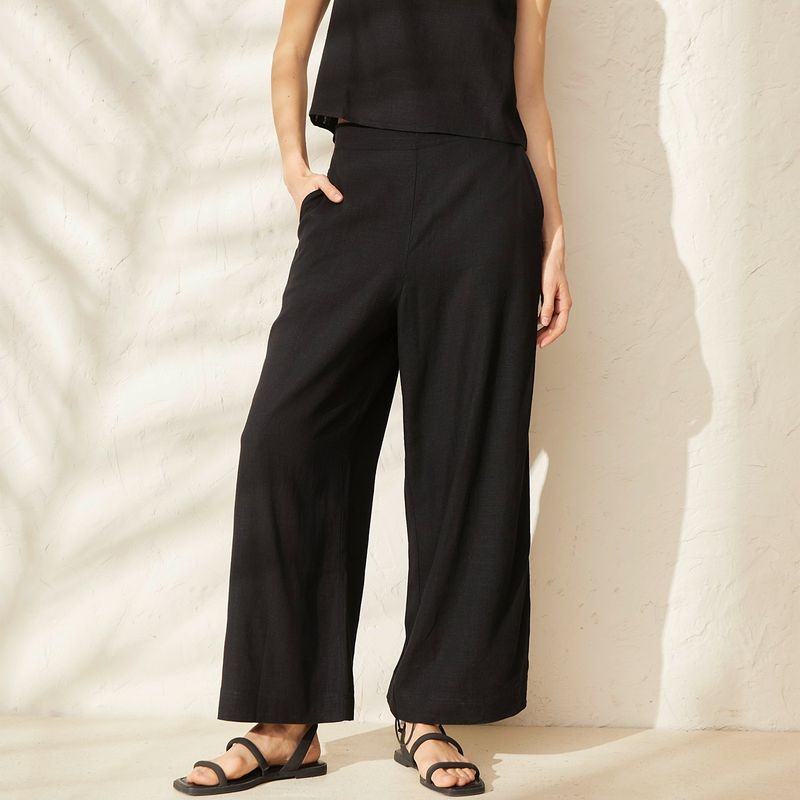 BASEMENT - Pantalón Culotte Mujer Basement
