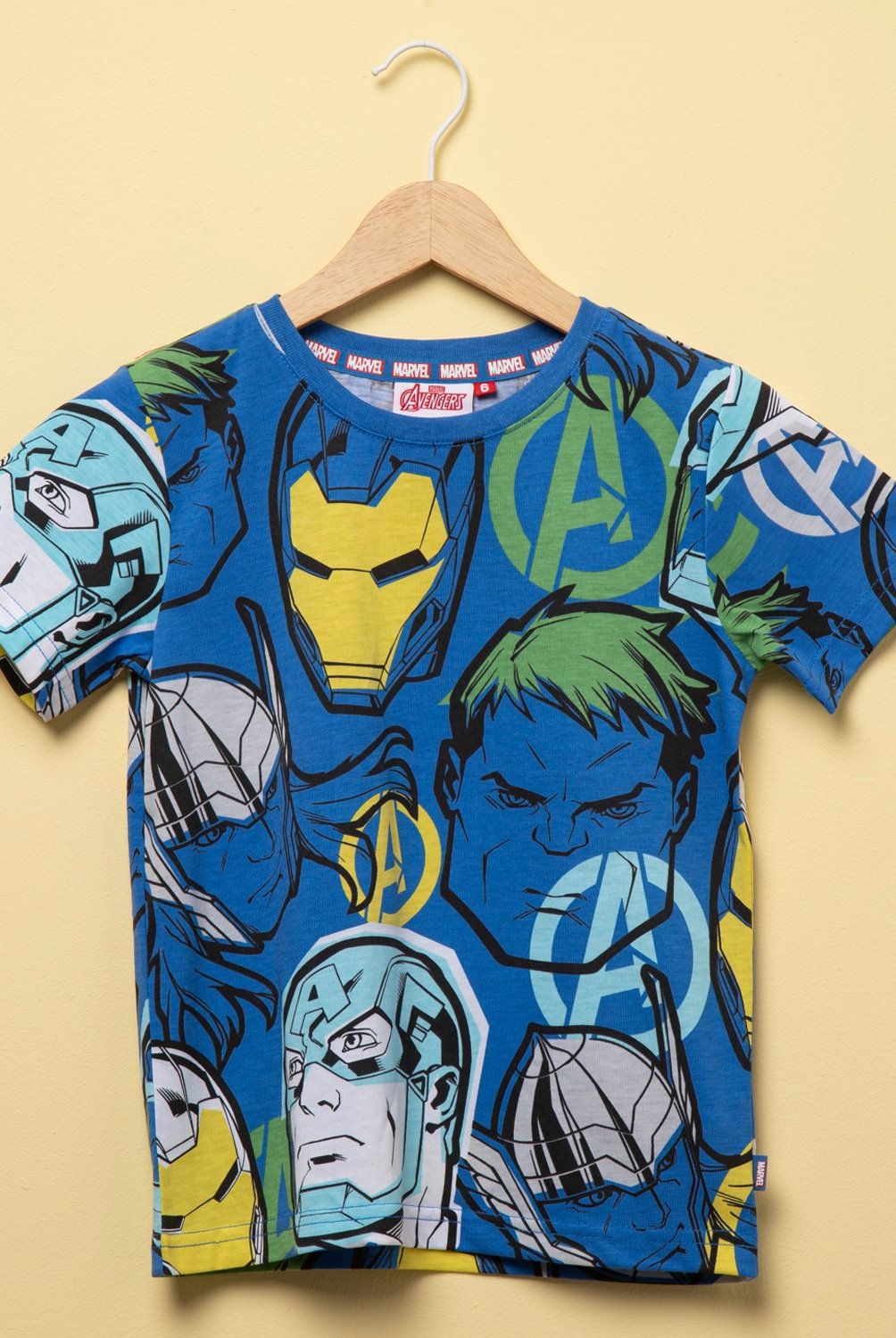AVENGERS - Polera Niño Algodón Avengers