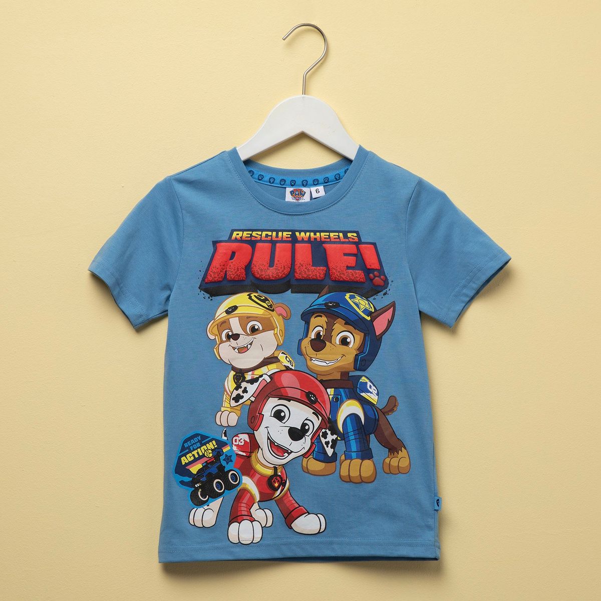 PAW PATROL - Polera Niño Paw Patrol Algodón