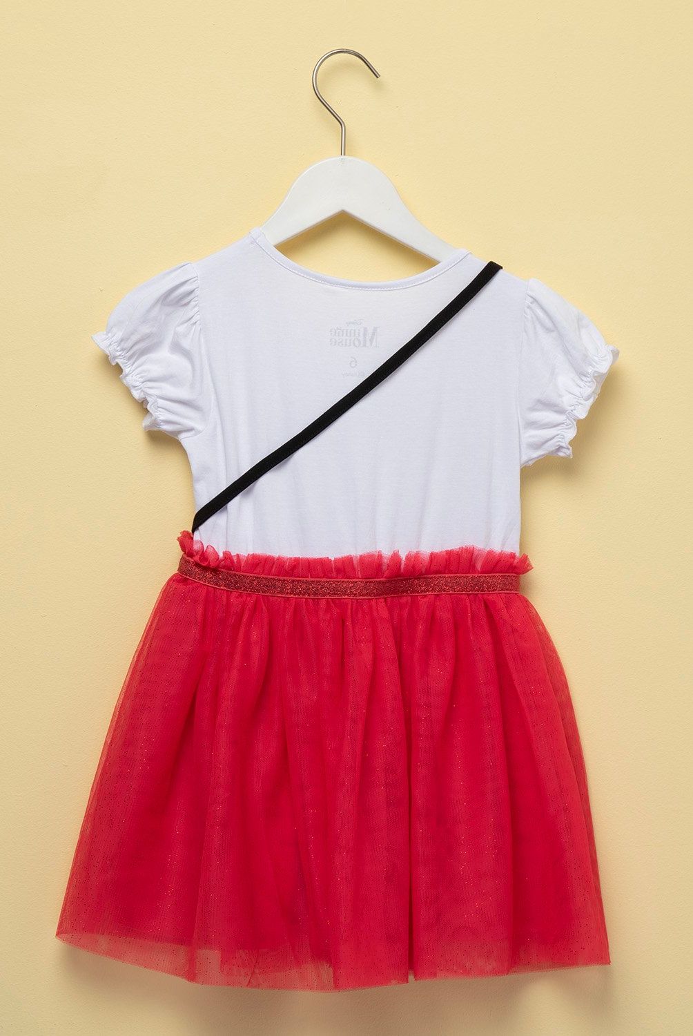 MINNIE - Vestido Minnie Mouse con Cartera para Niña