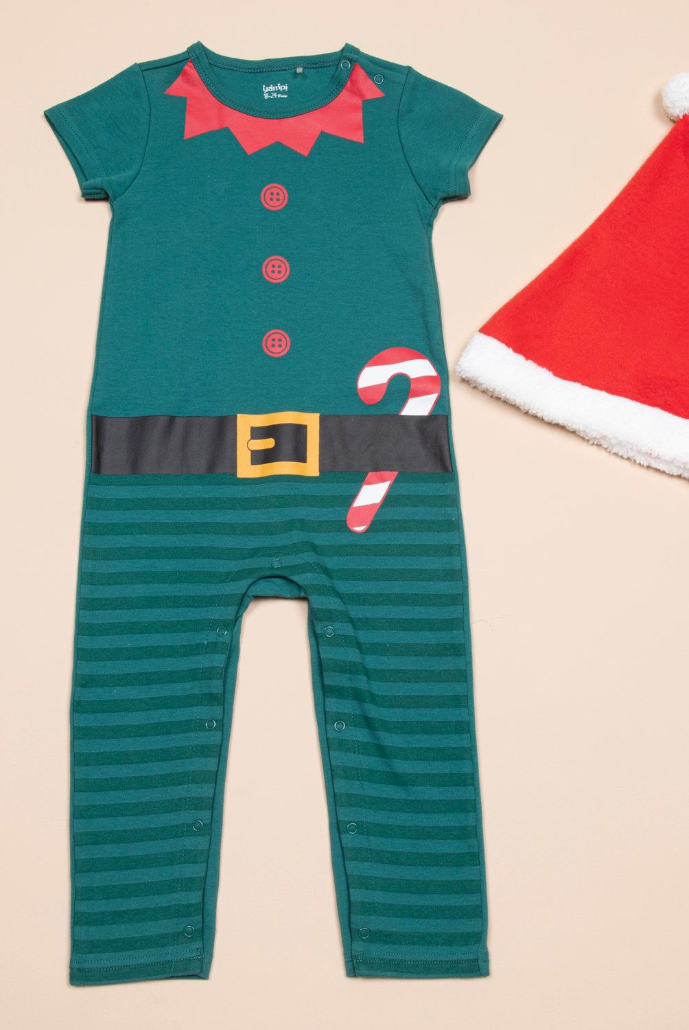 YAMP - Conjunto Navideño Bebé Unisex Algodón Yamp