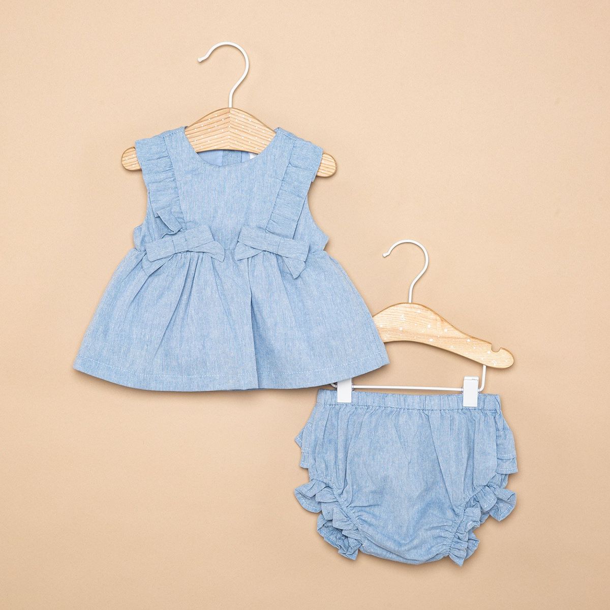 YAMP - Conjunto Vestido Más Calzón Bebé Niña Yamp