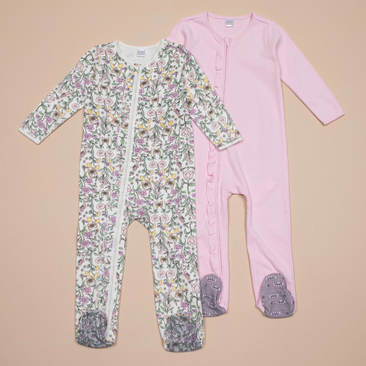 YAMP - Pijama Doble Cierre Bebé Niña Algodon Yamp