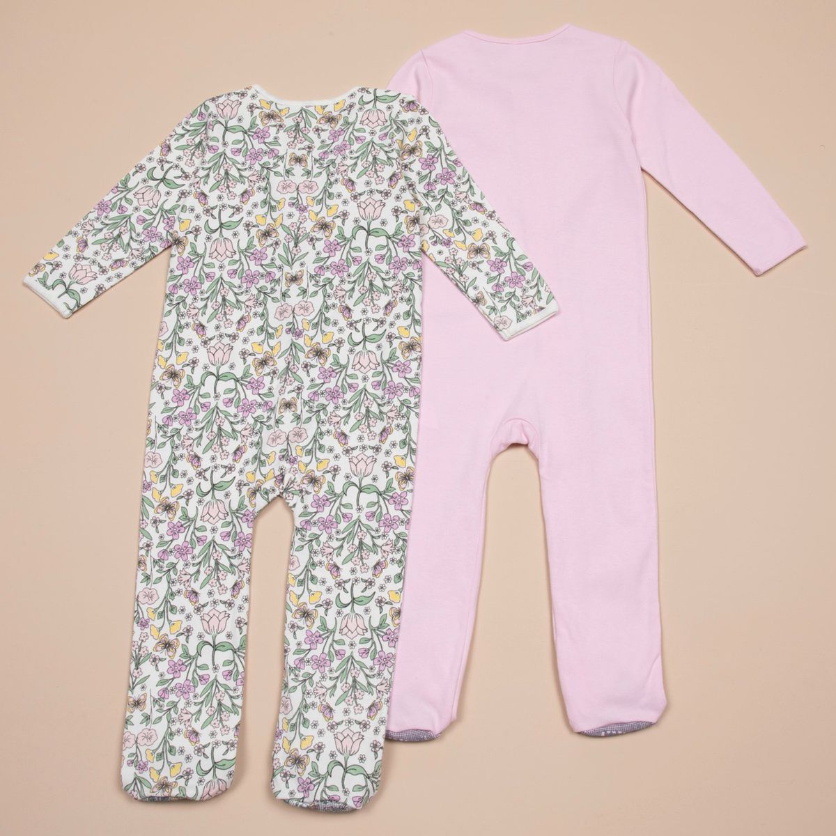 YAMP - Pijama Doble Cierre Bebé Niña Algodon Yamp