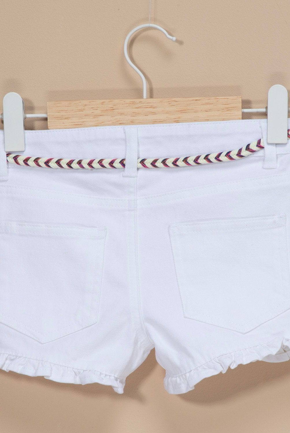 YAMP - Short Con Cinturon Niña Yamp