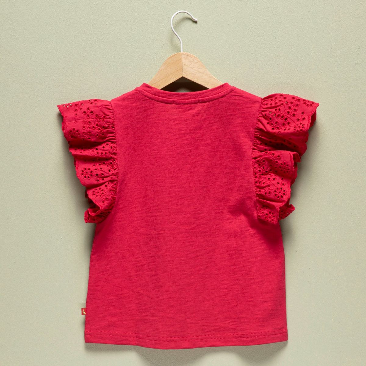 CONIGLIO - Polera de Algodón con Bordado para Niña Coniglio