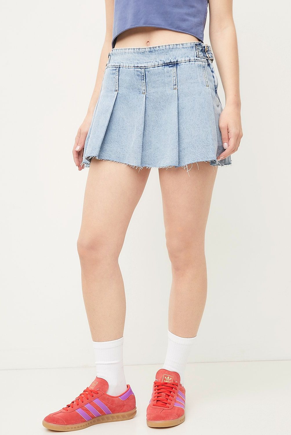 SYBILLA - Falda Mini Jean Mujer
