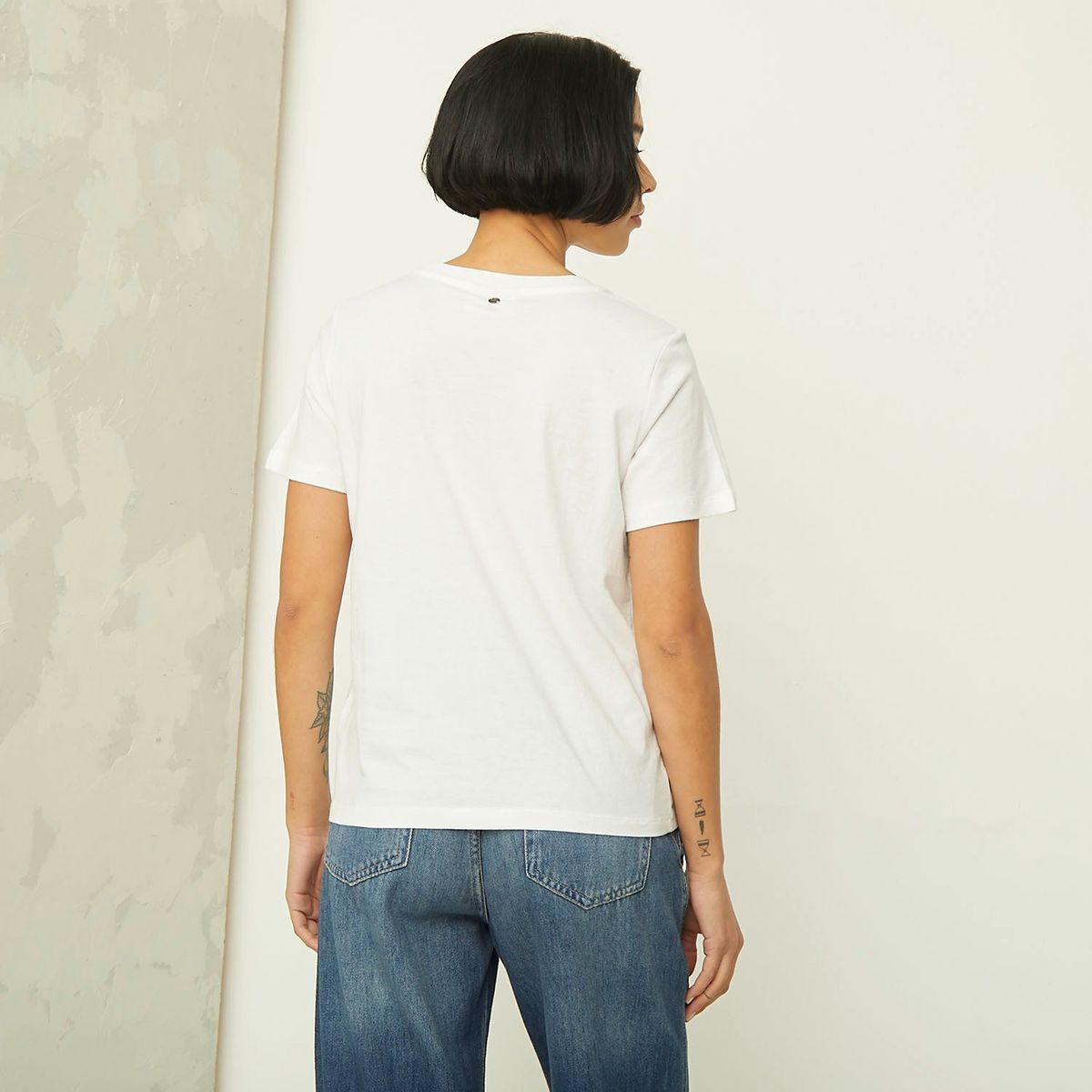 AMERICANINO - Polera Manga Corta Mujer Americanino