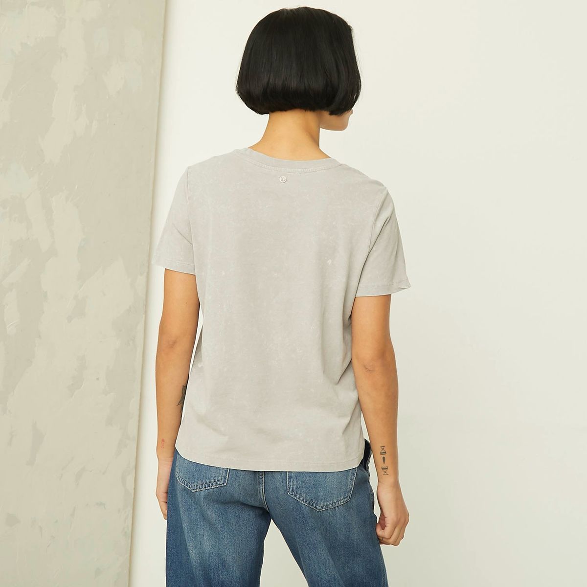 AMERICANINO - Polera Manga Corta Mujer Americanino