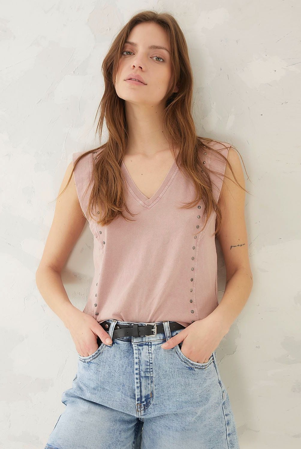 AMERICANINO - Polera Sin Mangas Mujer Americanino