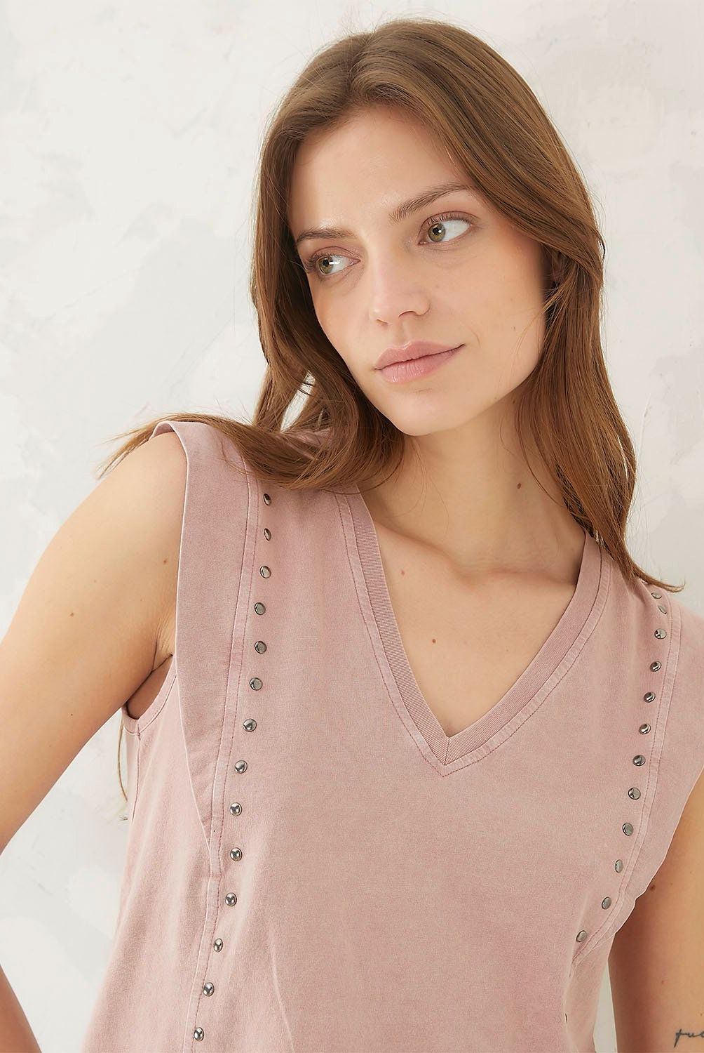 AMERICANINO - Polera Sin Mangas Mujer Americanino