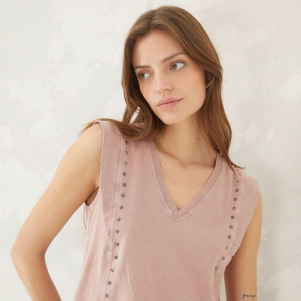 AMERICANINO - Polera Sin Mangas Mujer Americanino