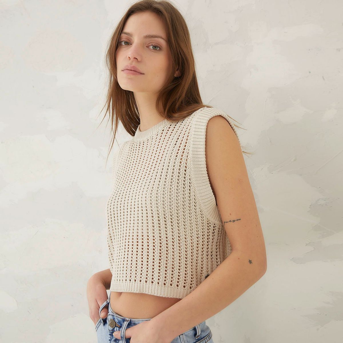 AMERICANINO - Polera Sin Mangas Mujer Americanino