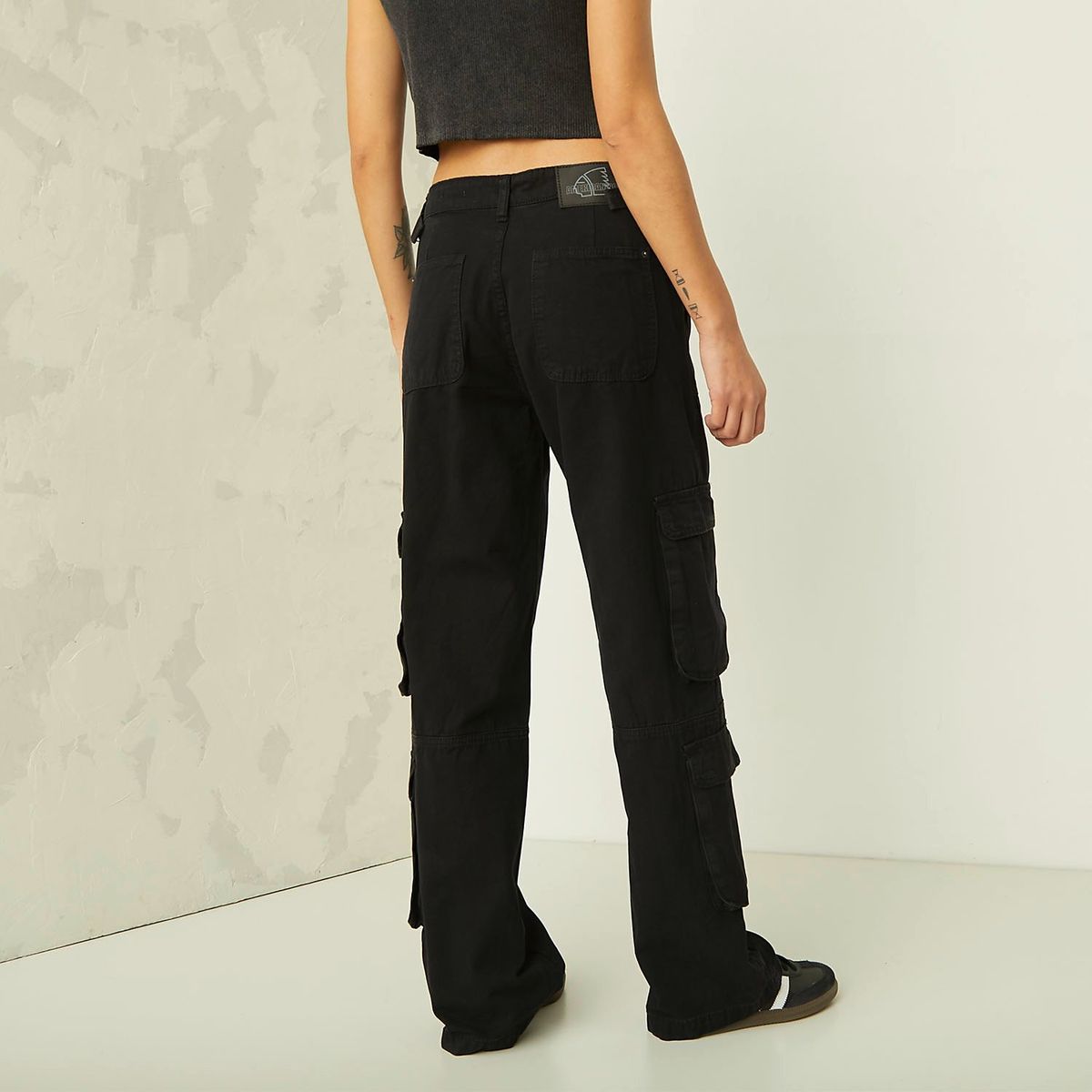 AMERICANINO - Jeans Cargo Tiro Alto Mujer Americanino