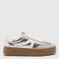 SYBILLA - Zapatilla Urbana Mujer Plateado