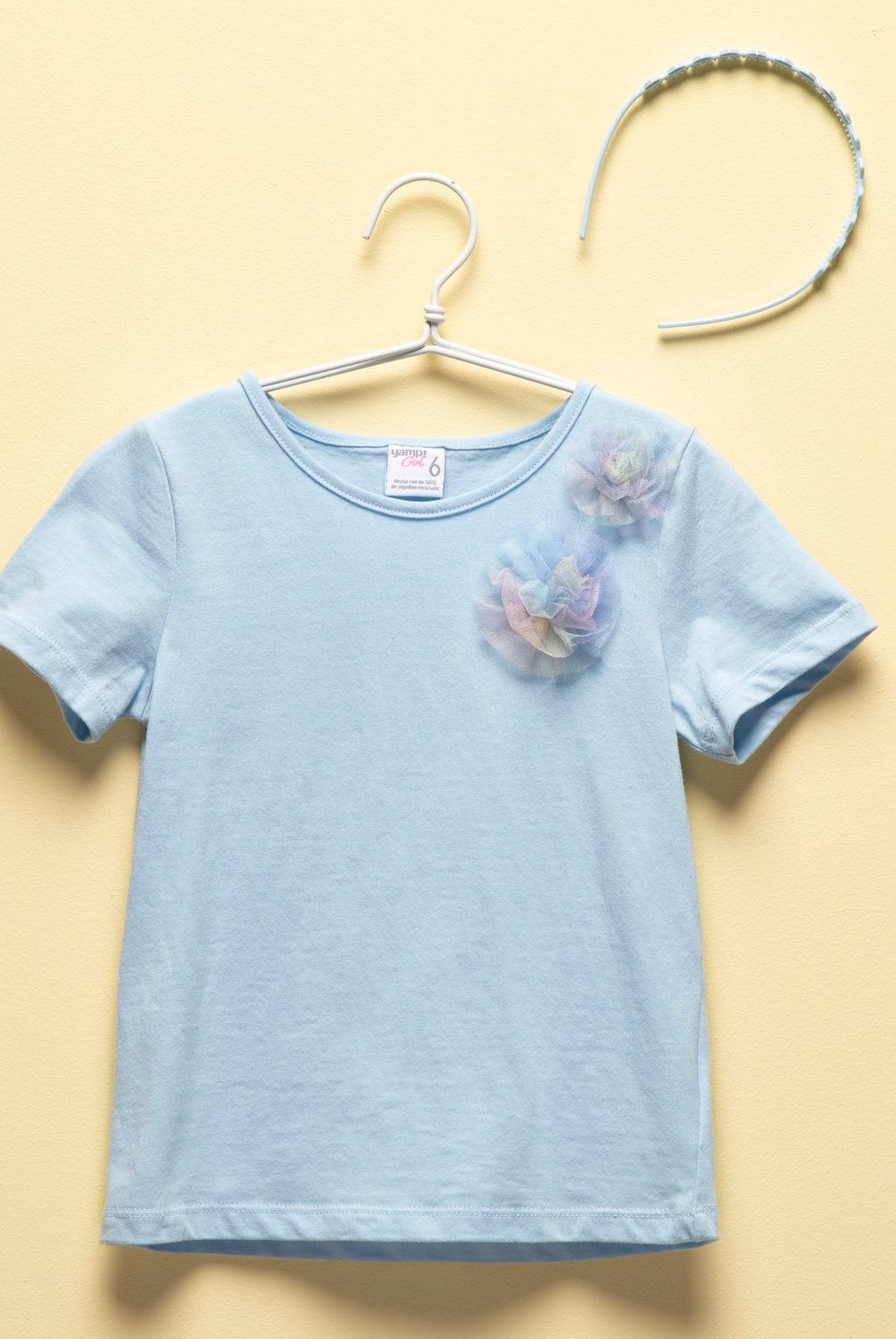 YAMP - Polera Niña Con Cintillo Yamp