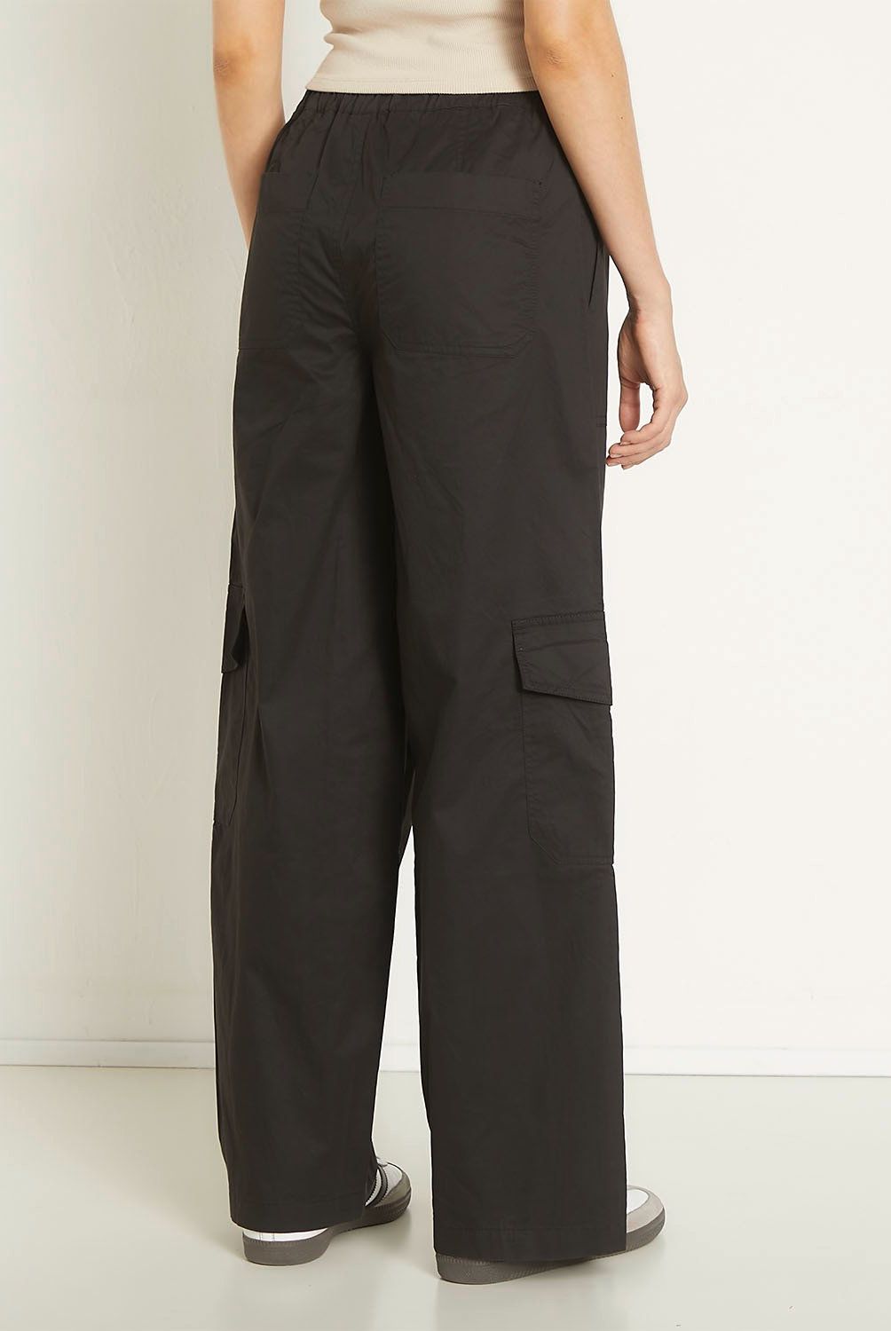 SYBILLA - Pantalón Cargo Tiro Alto Mujer Sybilla