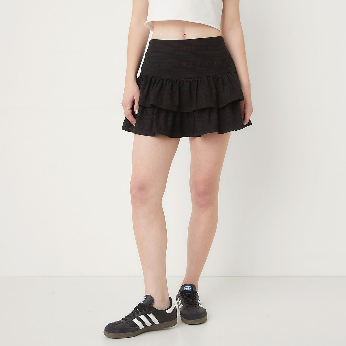 SYBILLA - Falda Mini Poliéster Mujer