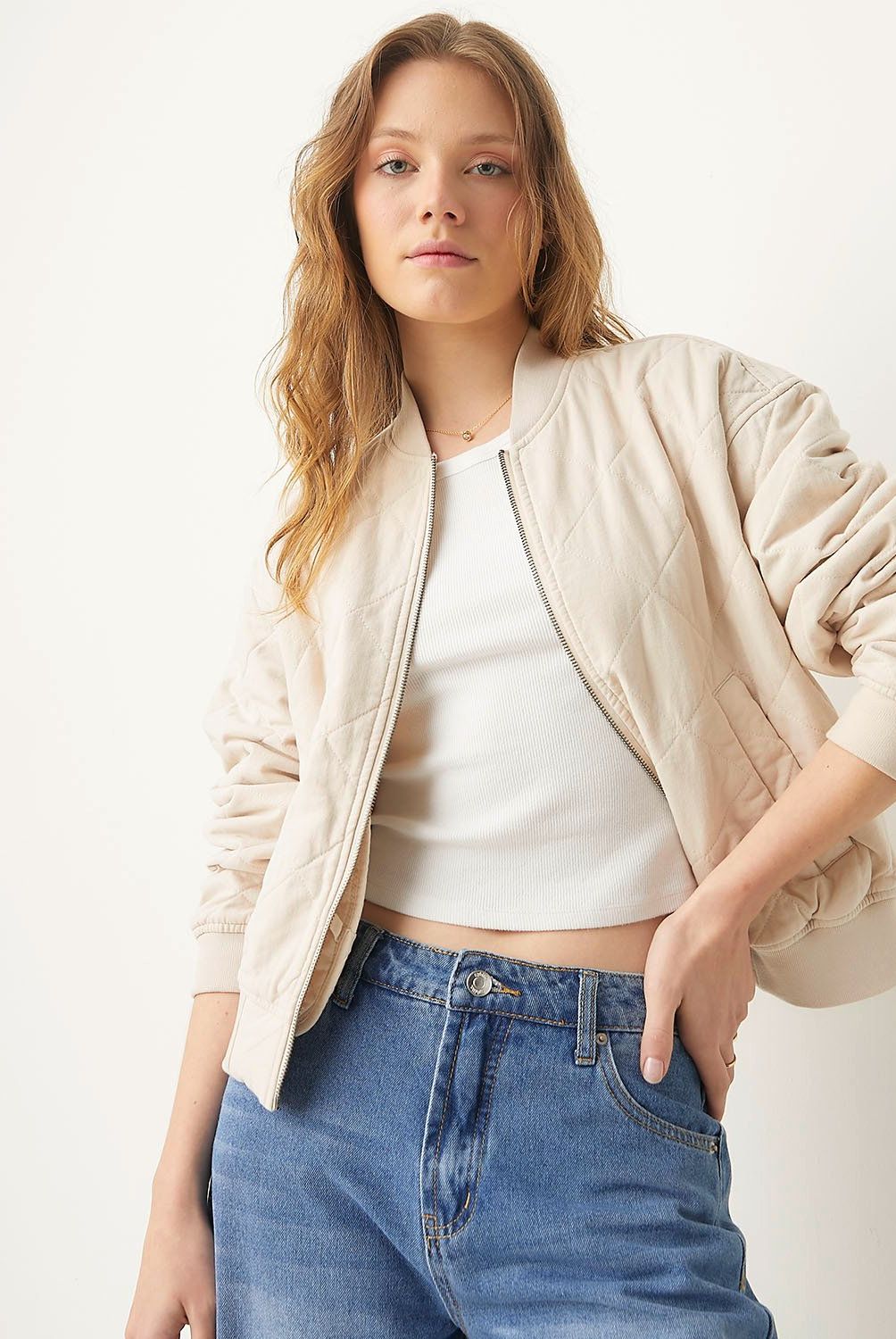 SYBILLA - Chaqueta Bomber Mujer Sybilla