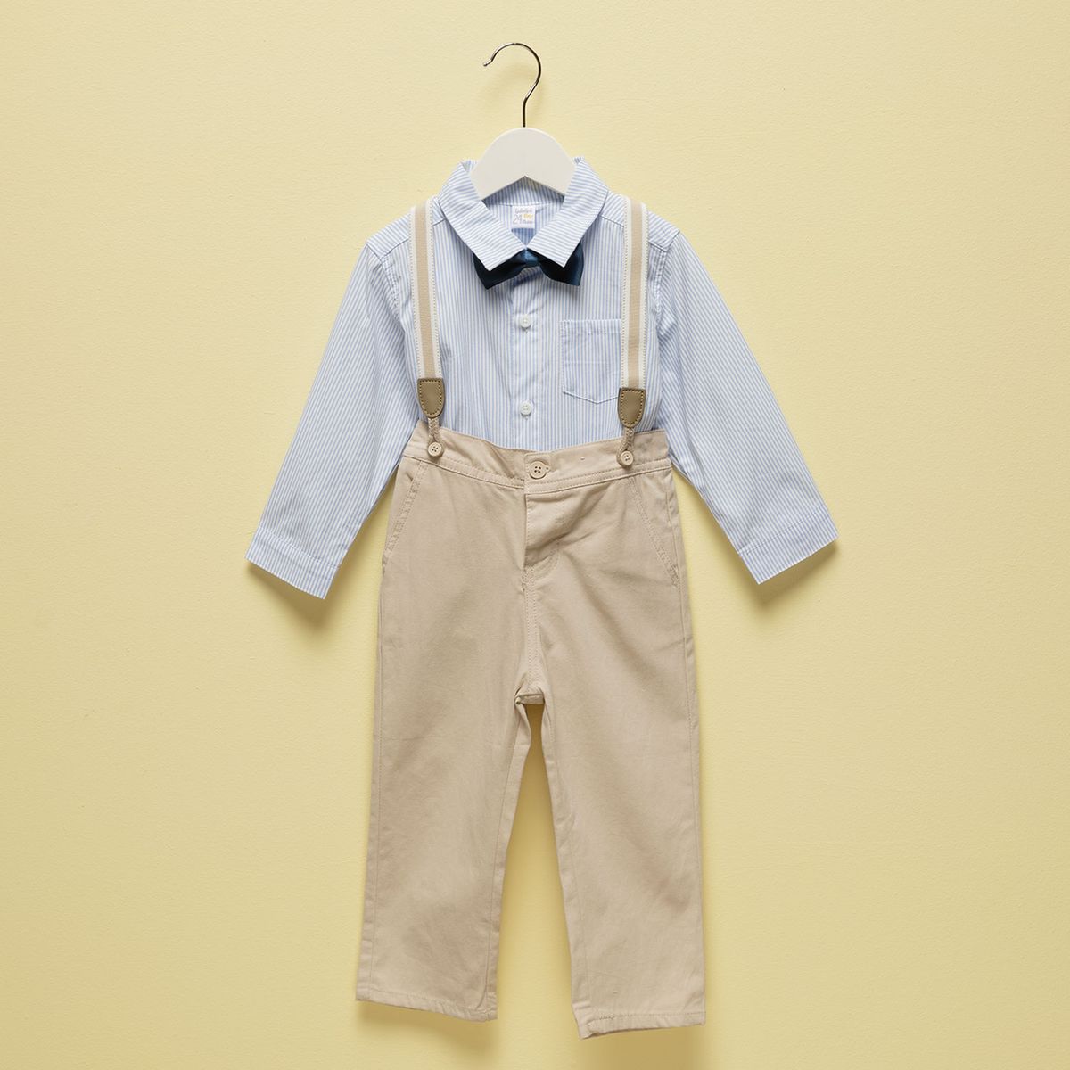 YAMP - Conjunto Camisa Más Pantalón Y Suspensores Bebé Niño Yamp