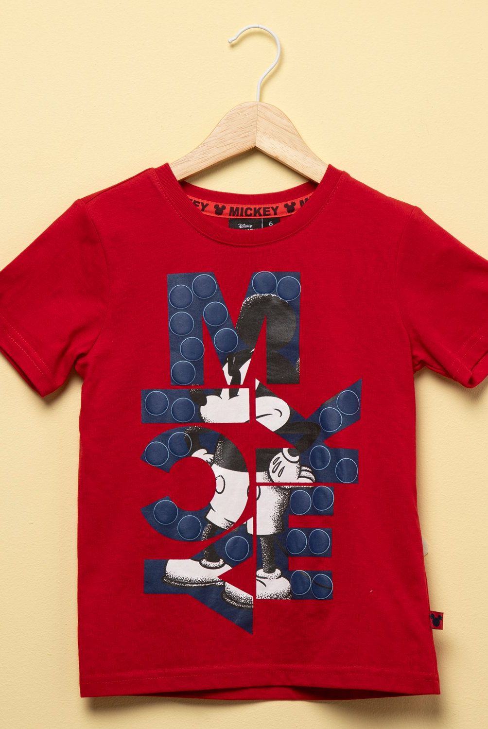 STD CHARACTERS - Polera Niño Algodón Estampado Mickey Mouse