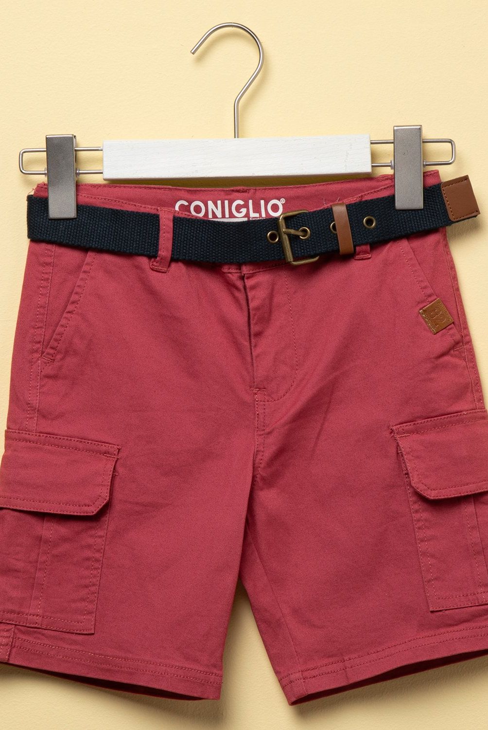 CONIGLIO - Pantalon Jogger Con Cinturón Niño Coniglio