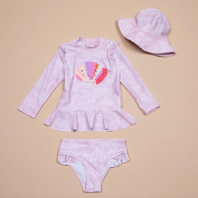 YAMP - Polera UV + Calzoón + Gorro Bebé Niña Yamp